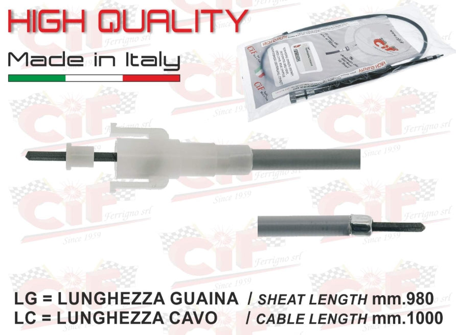 Tachowelle kompl. PX mit Scheibenbremse