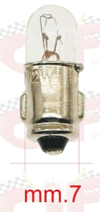 Glühbirne Ba7s , 12V 2W