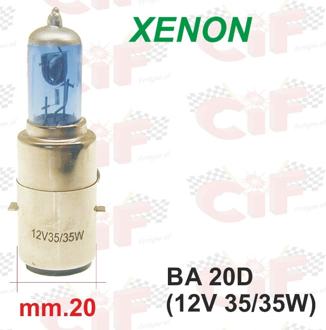 Scheinwerfer - Birne Ba20d 12V 35/35 W , XENON