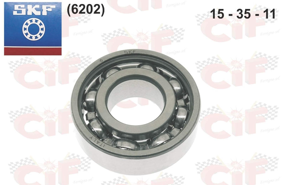 Kugellager 6202 , 15 x 35 x 11 mm