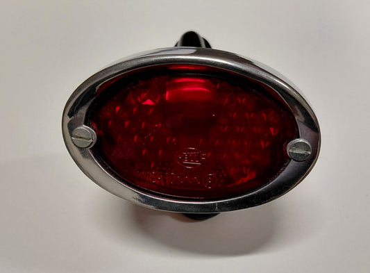 Rücklicht Schwanenhals kompl. , schwarz , Repro