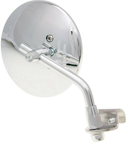 Beinschildspiegel 115 mm , chrom