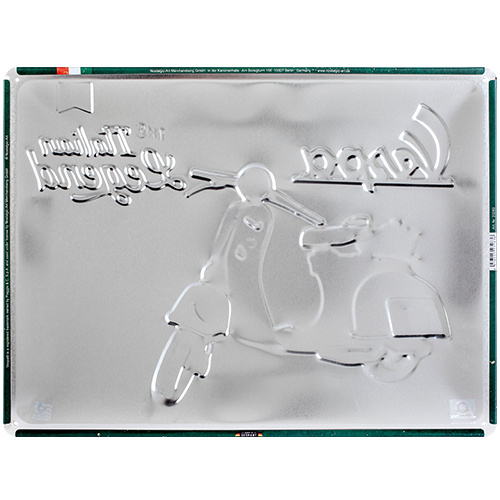 Blechschild 30 x 40 cm »Vespa - Italian Legend«