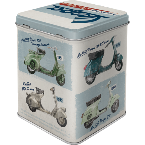 Teedose »Vespa - Model Chart«