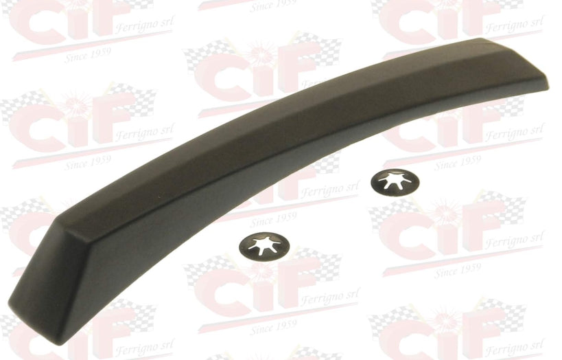 Kotflügelnase / Finne Aluminium schwarz