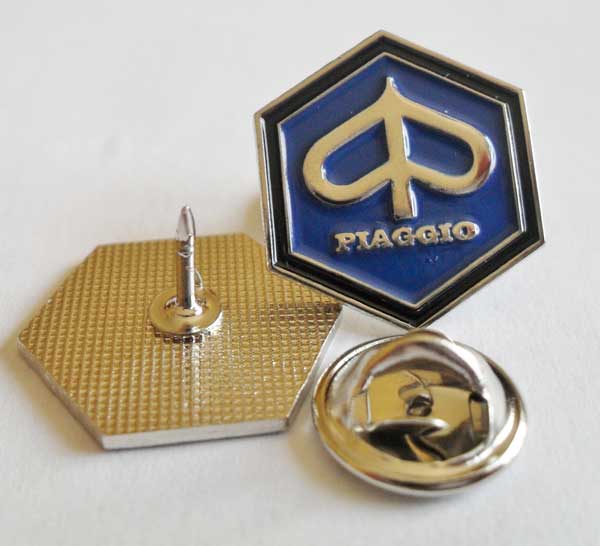 Pin Piaggio Sechseck
