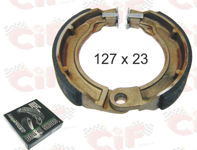 Bremsbacken hinten 127 x 23 mm , GF0087 , Vespa 125 - 150