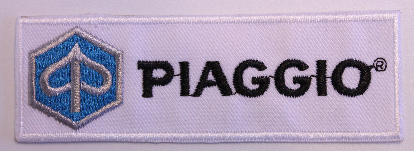 Patch Piaggio weiß
