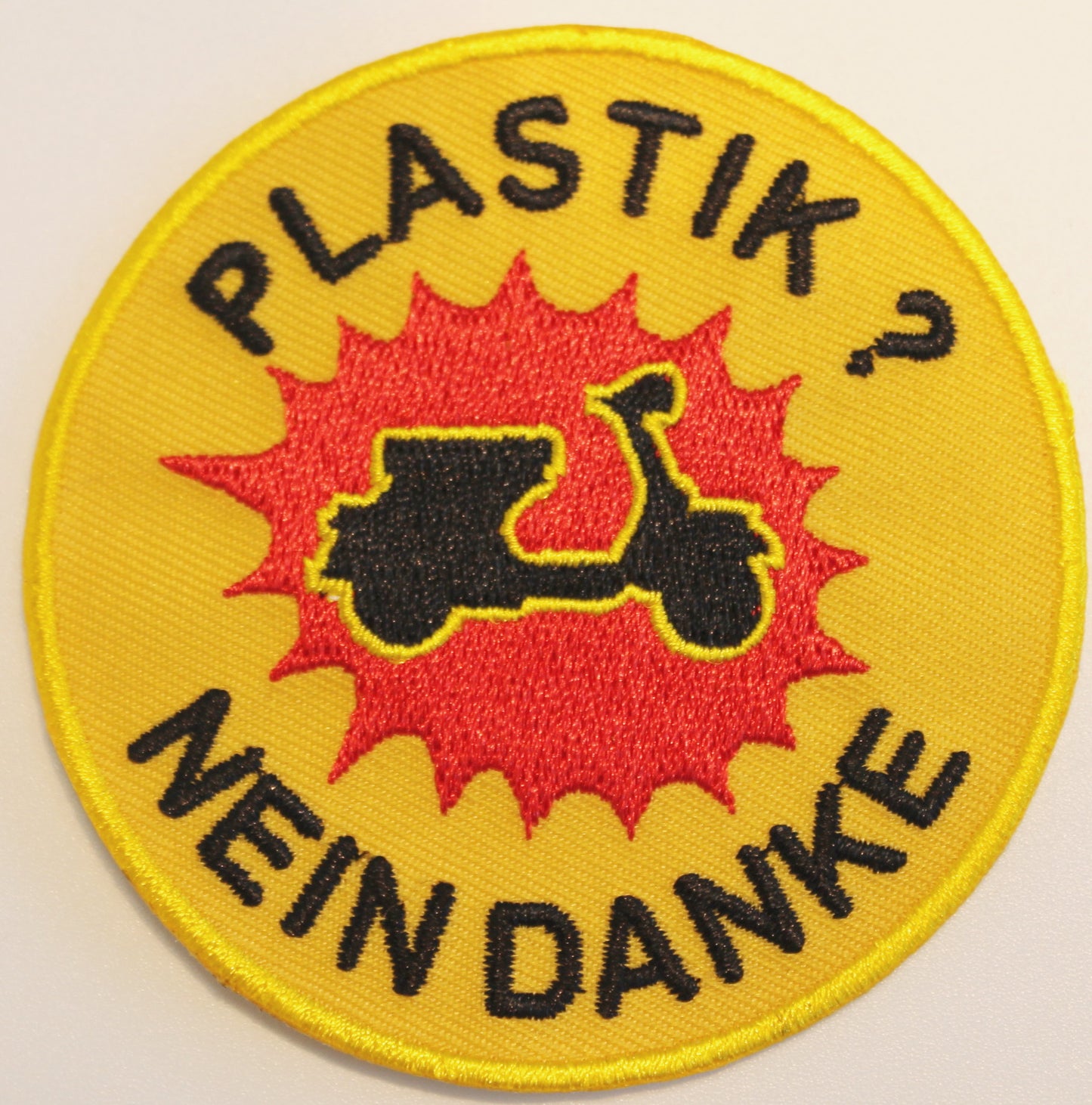 Patch Plastik Nein Danke