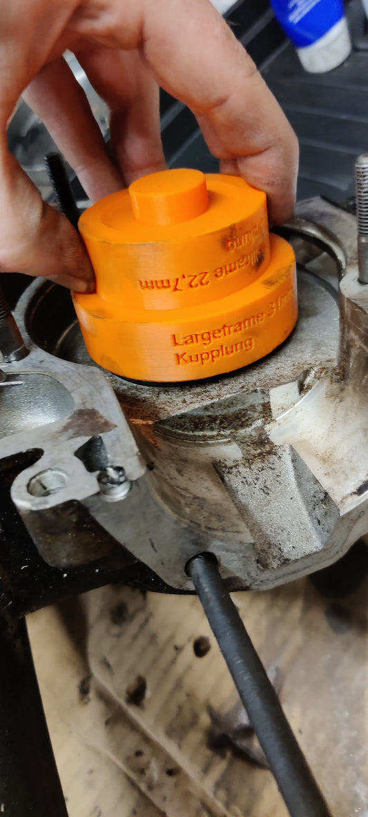 Vespa Wellendichtring Eindrückhilfe Komplettset 5 tlg. Largeframe / Einbauwerkzeug