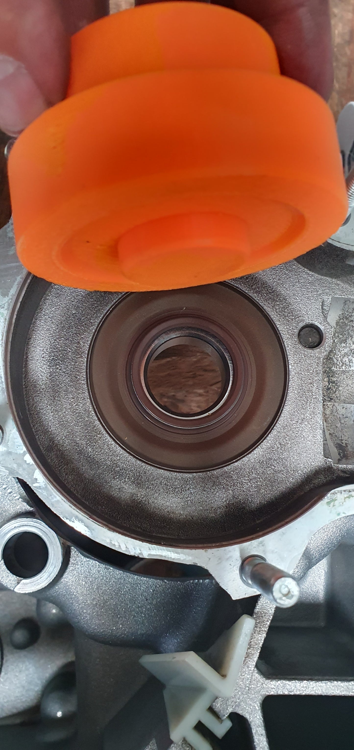 Vespa Wellendichtring Eindrückhilfe Komplettset 5 tlg. Largeframe / Einbauwerkzeug