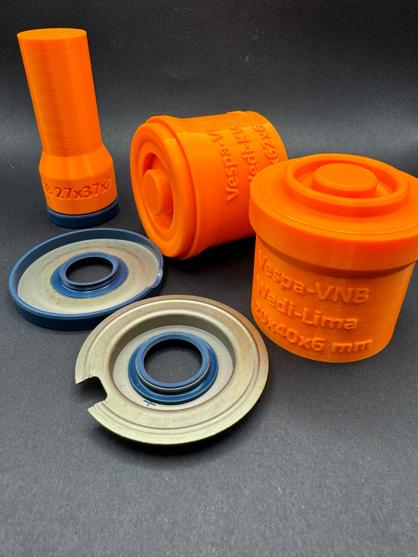 Wellendichtring Eindrückhilfe für den VNB Motor 3 tlg. Set Largeframe / Einbauwerkzeug