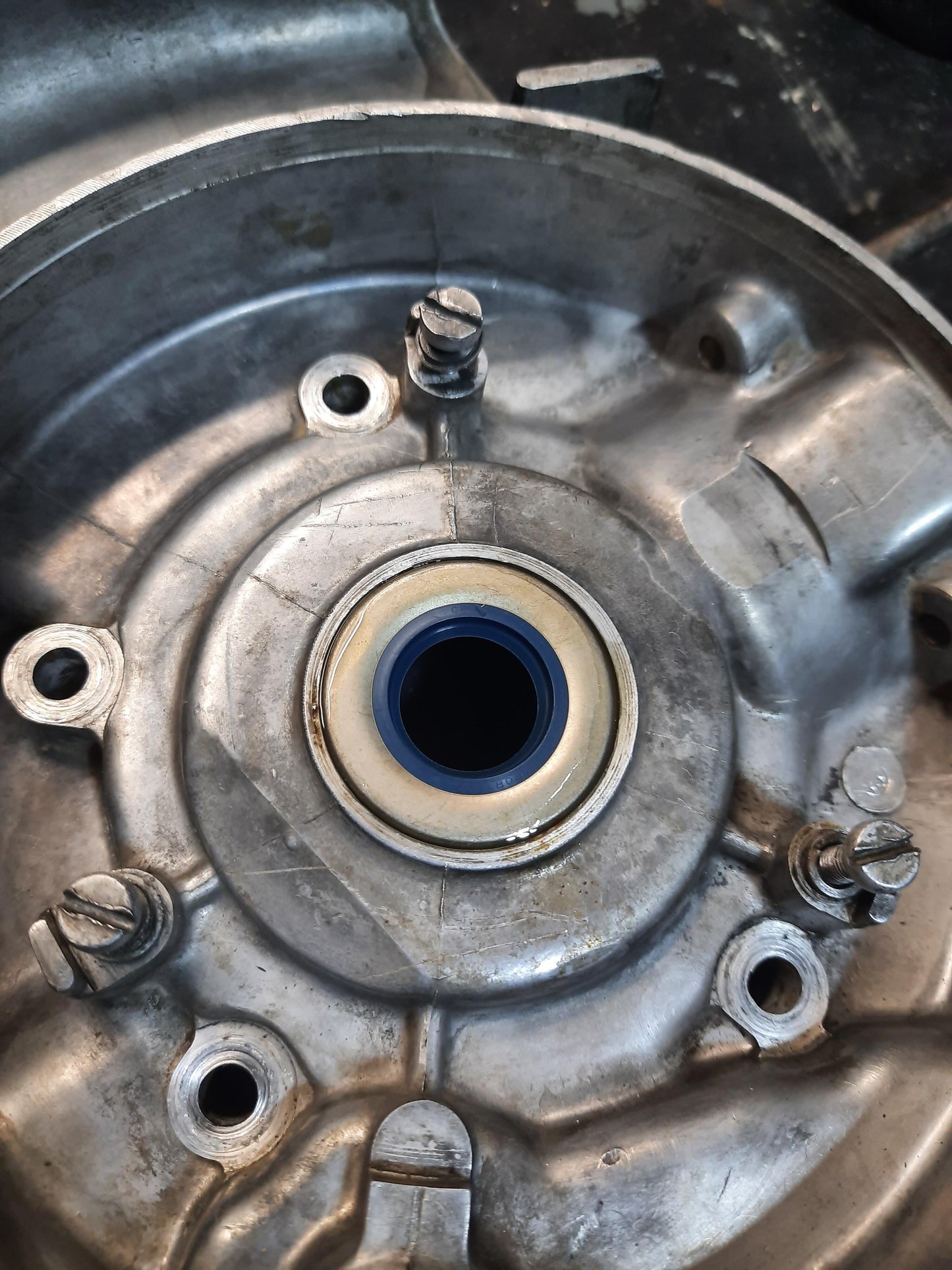 Wellendichtring Eindrückhilfe für den VNB Motor 3 tlg. Set Largeframe / Einbauwerkzeug
