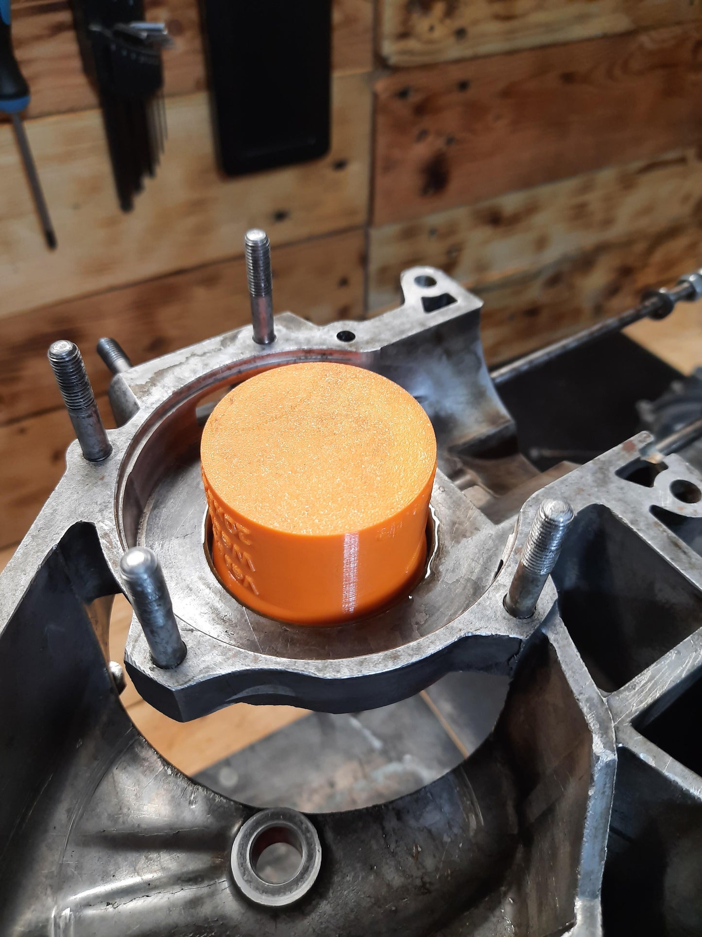 Wellendichtring Eindrückhilfe für den VNB Motor 3 tlg. Set Largeframe / Einbauwerkzeug