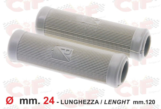 Griffgummis grau  D=24  für Vespa 150 , GS150