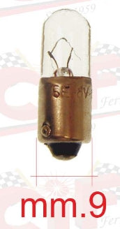 Glühbirne  Ba9S  6V 3W