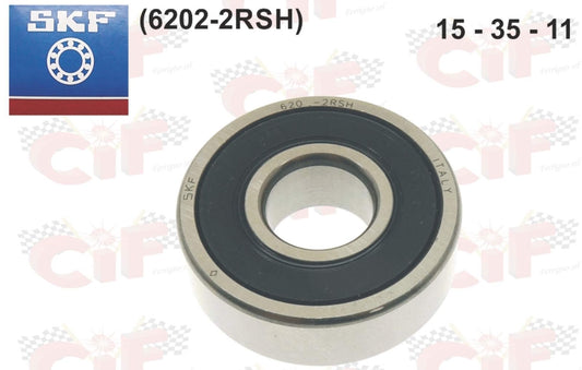 Kugellager 6202 2RS , 15 x 35 x 11 mm