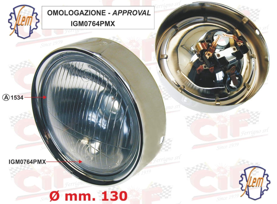 Scheinwerfer SIEM Vespa GTR / Sprint / Rally