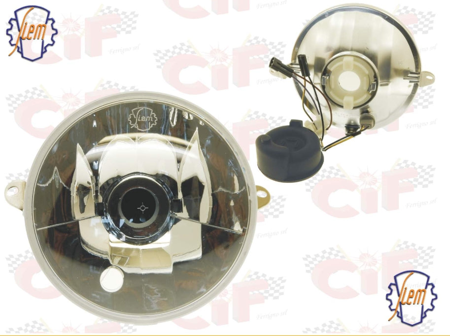 Scheinwerfer SIEM Klarglas für Vespa PX