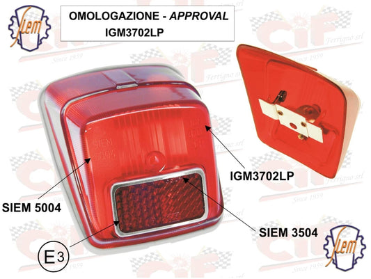 Rücklicht SIEM für Vespa V50 `66 - `83