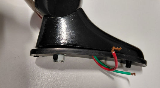 Fuß für Schwanenhals - Rücklicht Hella