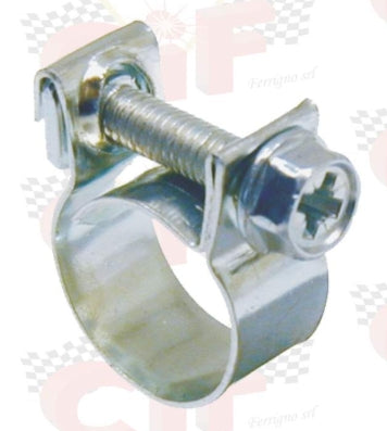Schlauchschelle für Benzinschlauch Vespa , 10 - 12 mm