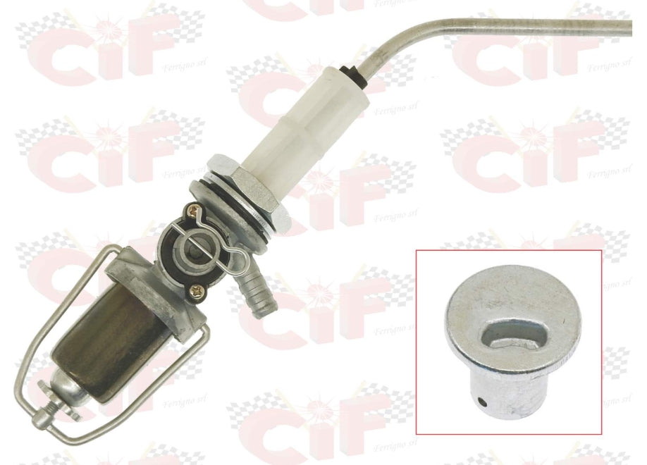 Benzinhahn mit Alu-Becher