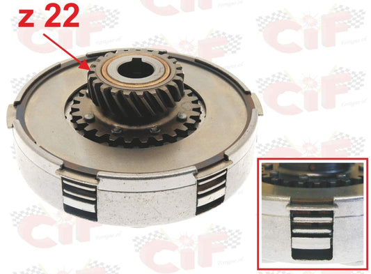 Kupplung Standart für Vespa P125X-P150X 1. Serie  Z 22