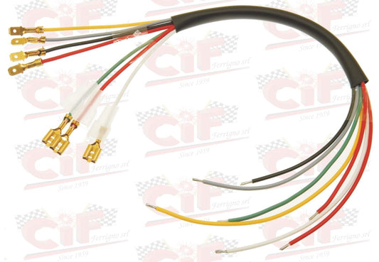 Kabelast Zündgrundplatte Vespa PX mit 7 Kabeln (einmal grau)