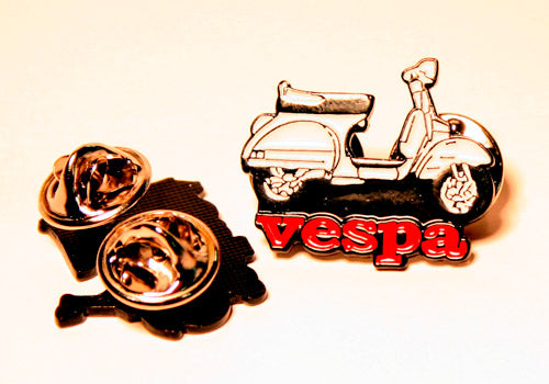 Pin Vespa PX weiß