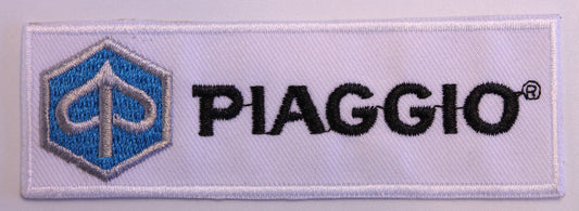 Patch Piaggio weiß