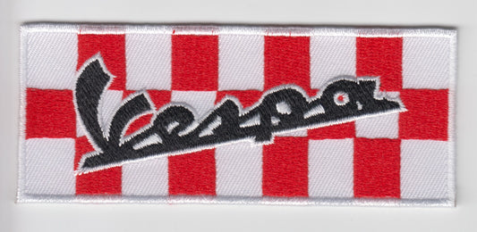 Patch Vespa auf kariert