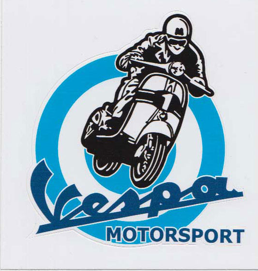 PVC Aufkleber Vespa Motorsport