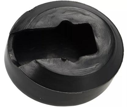 Bremspedalgummi rund schwarz  V30-33 , VBA , VBB , ACMA