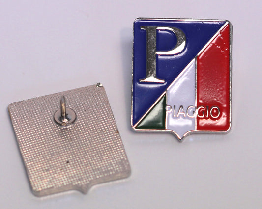 Pin Vespa mit ital. Farben